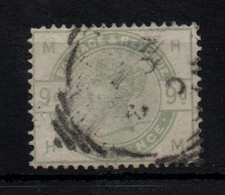 GB QV 1884 9d dull green SG195 fine used WS48212 picture