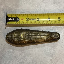 Fisk Crane and Breed Fisk Coffin Casket Rare Antique Rare Paperweight. picture