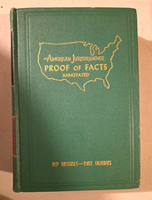 American Jurisprudence Proof of Facts Annotated Vol 6 Hip-Knee Injuries HC picture