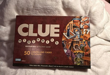 CLUE Mysteries Decoding Detective Board Game Parker Brothers 2005 Complete picture