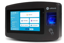 JR1000 Biometric Fingerprint, RFID, PIN Time Clock for Small Business - Cloud-Ba picture