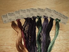 WEEKS DYE WORKS 6 Strand 5yd Hand Dyed Floss THREAD Needlework,Cross Stitch M-Z picture