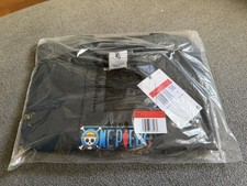 Nike x One Piece Solo Swoosh T-Shirt BLACK  SIZE LARGE ✅ BRAND NEW SEALED picture