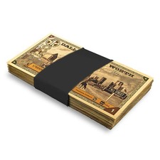 1 Dallas Fort Worth Texas Goldback Gold Note (100 Pack, New) picture