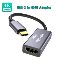 MT-VIKI 4K@60Hz Type USB C to HDMI Adapter Converter, works for Thunderbolt 3/4 picture