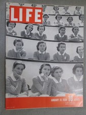 1938 Life Magazine January 31 Student Nurses Historical Vintage Ads (1a) picture
