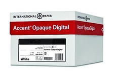 Accent Opaque Cream-Colored 8.5” x 11” Cardstock Paper, 80lb, 216gsm picture