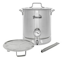 CONCORD BREWSIE Stainless Steel Home Brew Kettle w/ Dual Filtration Set picture