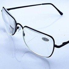 Strong Reading Glasses +6.50 +7.00 +7.50 +8.00 High Power Magnification Black @B picture