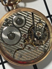 Hamilton 992 Railroad Pocket Watch 21J 1915 Model 2 Gold‑Filled Case picture