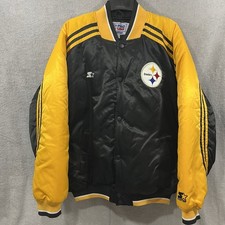 Vintage Pittsburgh Steelers Pro Line Starter Jacket Size XXL 2XL Bomber picture