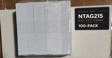 25-100 Pack NTAG215 Blank NFC Cards CR80 PVC Commercial, Digital ID, Automation picture
