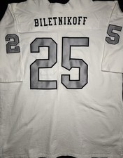 Rare Oakland Raiders Fred Biletnikoff Southland Athletic Football Jersey picture