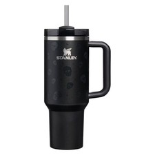 Stanley 40 oz Stainless Steel H2.0 FlowState Quencher Tumbler Sweetheart Skulls picture