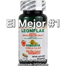 Leonflax Linaza Reductora De Grasa Capsulas 100% Natural #1 Pastillas Suplemento picture