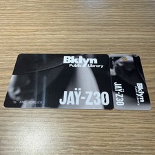 Jay Z30 ‘96 AND FOREVER Limited Edition Brooklyn Library Card Jay-Z Beyonce picture