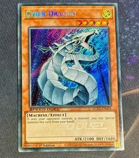 Yugioh - Cyber Dragon Secret Rare 1st Edition Holographic  picture