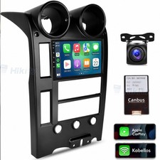 2+64G Android 15 Apple Carplay Car Radio Stereo GPS Navi For Hummer H2 2002-2007 picture