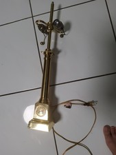 Bucknell University  College Graduate Vtg Brass Desk Lamp.missed Top picture