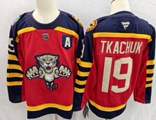 Men's Matthew Tkachuk #19 Red Florida Panthers Winter Classic 2026 ALL Stitched picture
