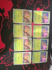 Pokemon Weedle 001/086 Kakuna 002/086 Me04 Chaos Rising Regular Non Holo 4x Each picture