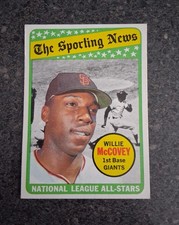1969 Topps - The Sporting News All Star Selection Willie McCovey, Tony Oliva... picture