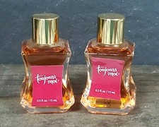 2X Dana ~ TOUJOURS MOI ~ 0.5 oz eau de cologne mini splash bottle  picture
