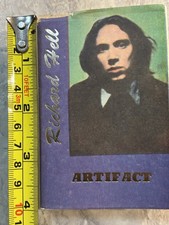 Richard Hell ARTIFACT Signed and INSCRIBED Hanuman Books 1991 Punk Rare picture