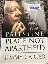 Jimmy Carter *SIGNED* Palestine: Peace Not Apartheid Book  - US President picture