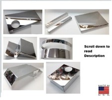 Corvette Engine Chrome Covers Fit 2014-2019 C7 Base Model Polish Stainless dress picture