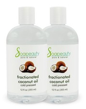 Fractionated Coconut Oil 100% Pure & Natural Cold Pressed 4 fl oz to 7 lb picture