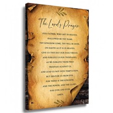 The Lords Scripture Wall Art Prayer Poster Our Father's Prayer Bible Verses Wall picture