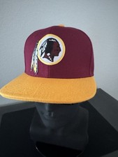 Classic Retro Throwback Washington Redskins Skins Logo Adult Size Snapback Hat picture