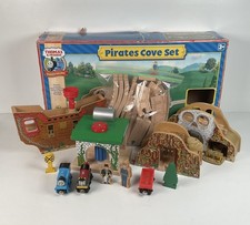 Thomas The Tank & Friends Wooden Railway | Pirates Cove Set | Salty Sir Topham picture