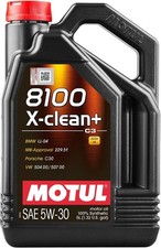 Motul 8100 X-Clean+ Full Synthetic Engine Oil (5W30, 5 Liters)  106377 picture