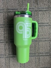 Publix 95 Anniversary Metal Tumbler 40 oz Lid Straw Green Insulated Limited Ed picture