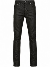 Ksubi Chitch Black Wax Denim Jeans Size 32 Slim Fit 5000006141 NWOT $240 Retail picture