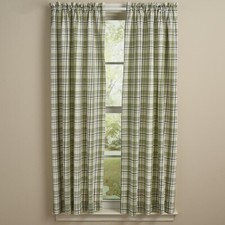 TIME IN A GARDEN COUNTRY CURTAIN PANELS, 72X63, NEW IN PKG,  picture