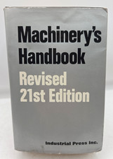Machinery's Handbook Revised 21st Edition Oberg 1982 Hardcover picture