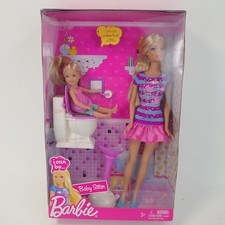 Mattel 2010 I Can Be A Baby Sitter Potty Training Barbie Doll picture