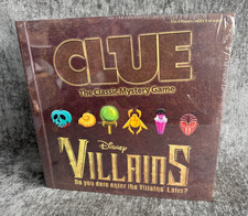 Disney Villains Clue Board Game USAOPOLY Theme Park Edition New Sealed 2020 picture