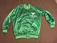 Ribera Steakhouse Green Bomber Wrestling Jacket Unisex Casual Outerwear picture