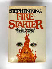 Stephen King Firestarter 1980 Viking HC DJ Early Printing Horror Novel VG picture
