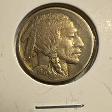1913-D 5C Buffalo Nickel TYPE 2 Rare Business Strike KM#134 picture