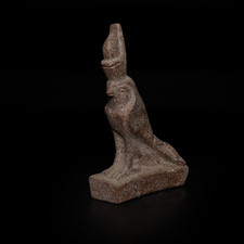 Egyptian Artifacts A Rare Egyptian Pharaonic Statue Of Egyptian God Horus BC picture