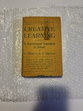 SCIENTOLOGY FIRST EDITION 1955 Creative Learning A Scientological Experiment In picture