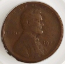 1922-D Lincoln Wheat Penny Key Date Brown Very Good Cent Nice Planchet Free Post picture