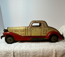 Louis Marx & Co Vintage Tin Wind-Up Toy Car Vehicle Does Not work 24 picture