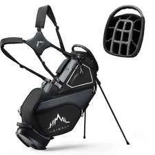 14-Way Golf Stand Bag Lightweight for Men Black picture