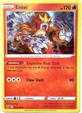 Entei - 021/159 - Crown Zenith -  Holo Rare  - NM/M picture